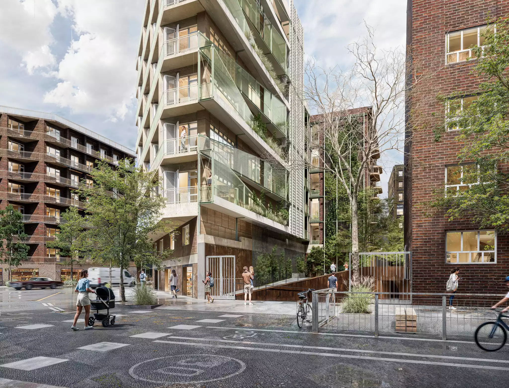 Carrer d'Ausias Marc Yaklaşımı