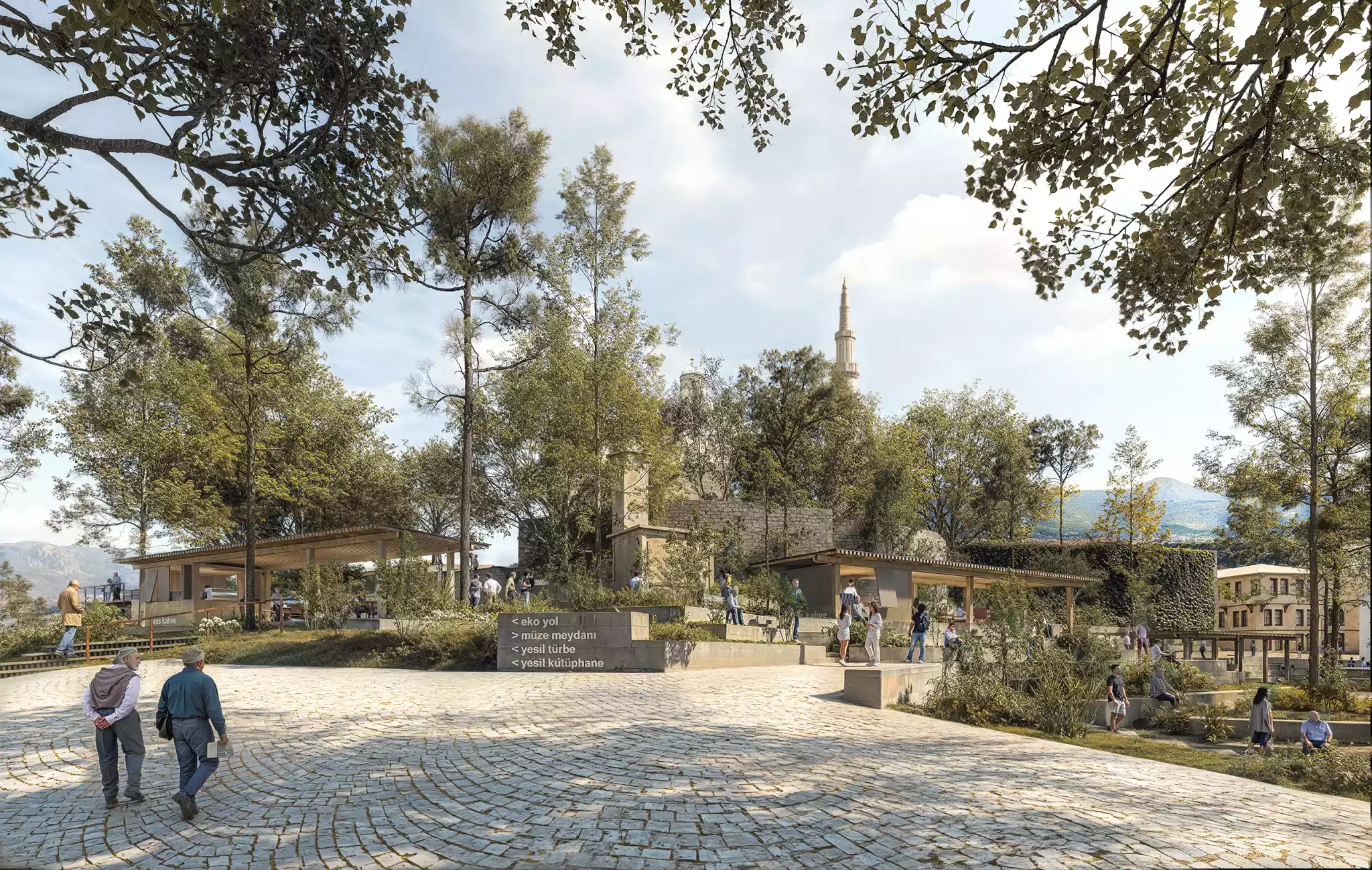 Yeşil Kahvelerine Bakış