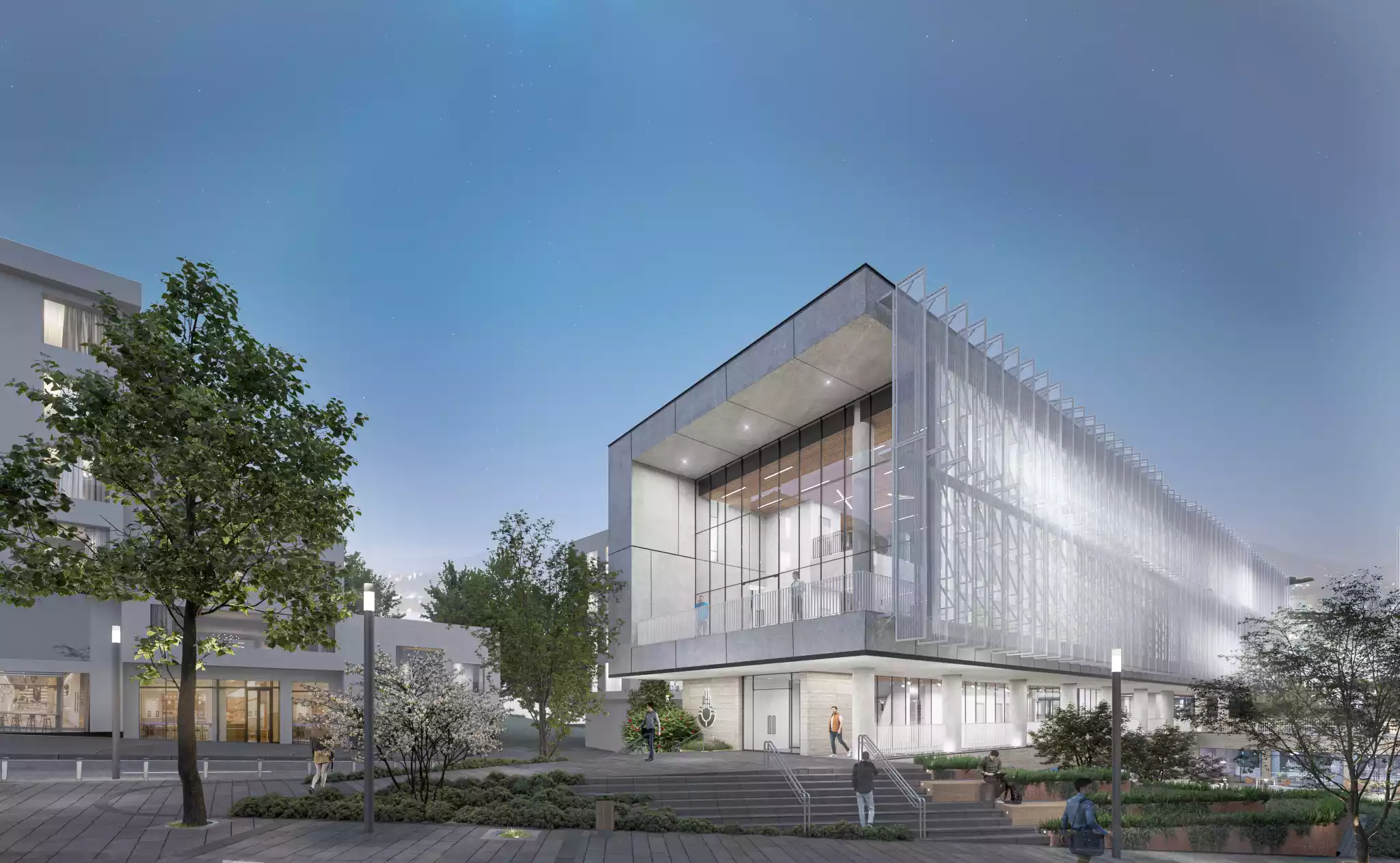 Atışalanı Caddesinden Yapıya Yaklaşım