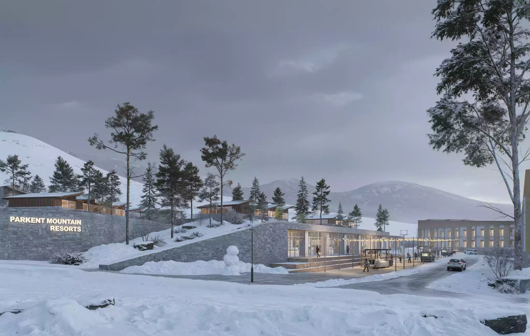 Sosyal Alan ve Chalet Yerleşkesi